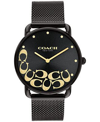 macy's coach watches clearance